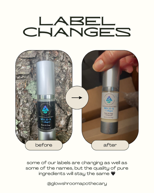 A Little Glow-Up for Our Glowshroom Line